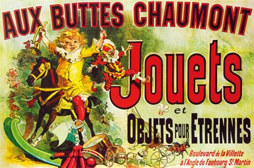 Publicité Historique Poster - Jouets (61x91 cm)