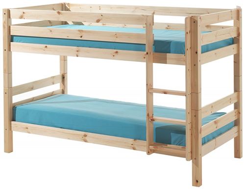 Vipack Beige Pino Lits Superposés Pin Massif Naturel 209X105x140cm
