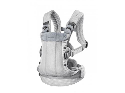 BabyBj&ouml;rn Porte-b&eacute;b&eacute; Harmony, Mesh 3D, Argent