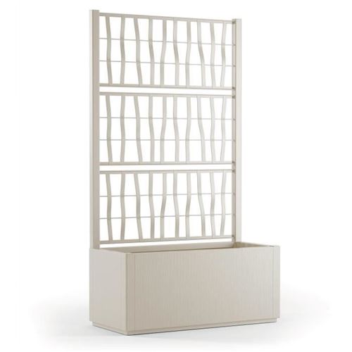 Stefanplast Blanc Bac À Fleurs Rectangulaire - Image 2