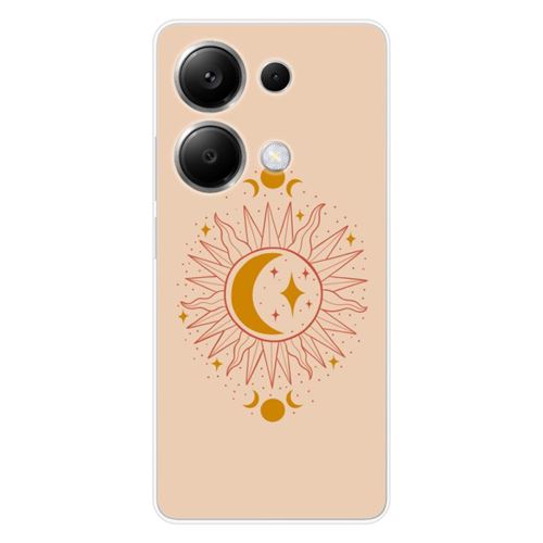 Coque en silicone imprimée compatible Xiaomi Redmi Note 13 Pro 4G Zénith