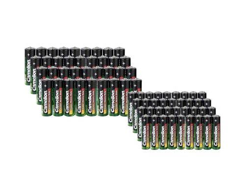 Camelion Jeu de piles LR03, LR6 7