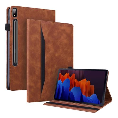 Générique Marron Coque Portefeuille Pour Tablette Lenovo - Image 2