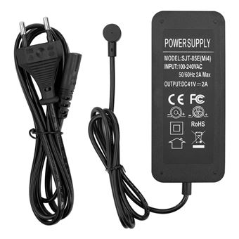 Chargeur Ninebot E25E /E45E /Es1/Es2 Trottinette électrique 42V2A pour batterie 36v Compatible