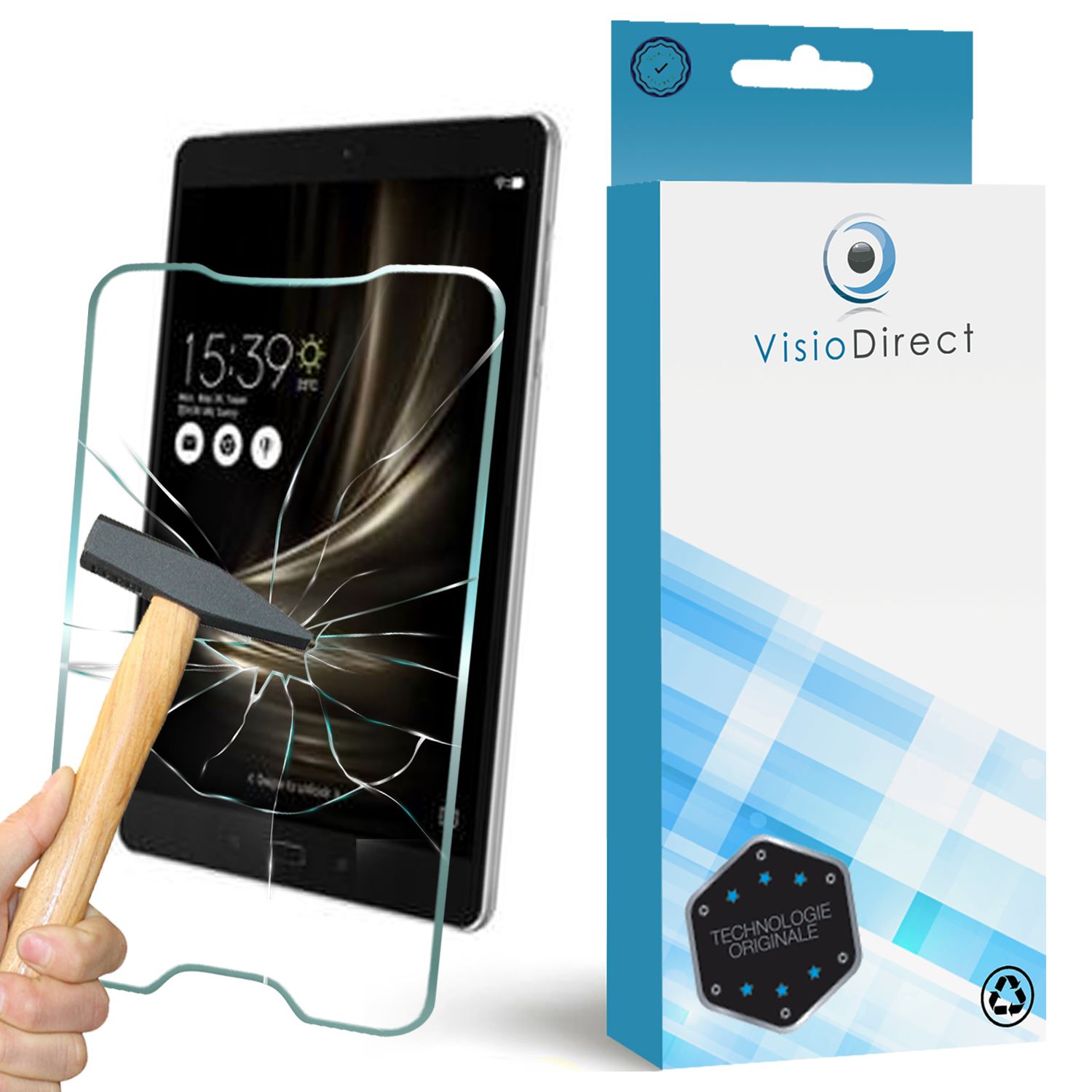 Verre Trempé Pour IPad Mini 5 (2019) Et Mini 4 - Protecteur écran 9H Ultra-transparent - Installation Facile Sans Bulles - 5