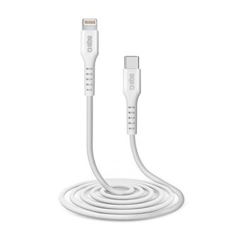 Câble données et recharge Lightning – Type C de 2 mètres de long
