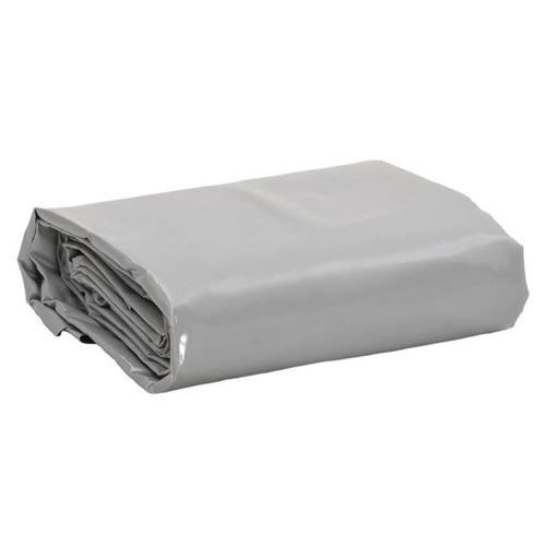 Vidaxl Gris Bâche 600 G/M² 1X2,5 M - Image 3