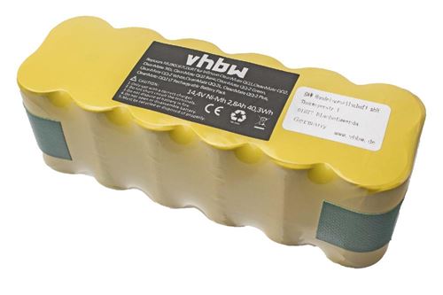 Vhbw batterie compatible avec Agait E-Clean EC01 aspirateur Home Cleaner (2800mAh, 14,4V, NiMH)
