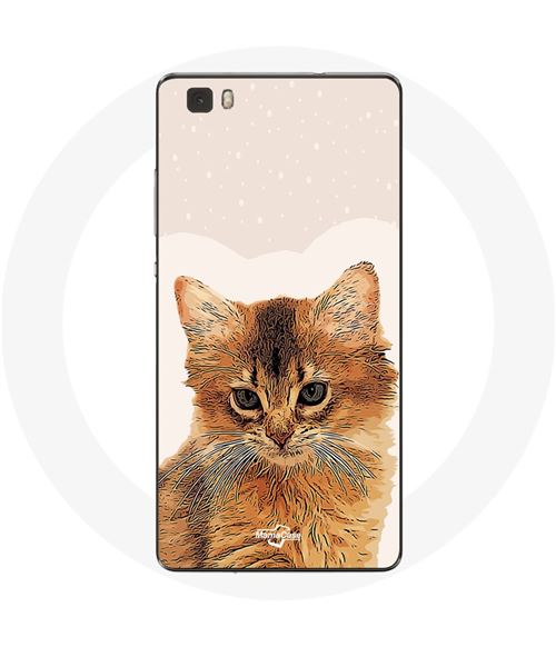 Coque pour Huawei P8 Somali Race de chats Maniacase