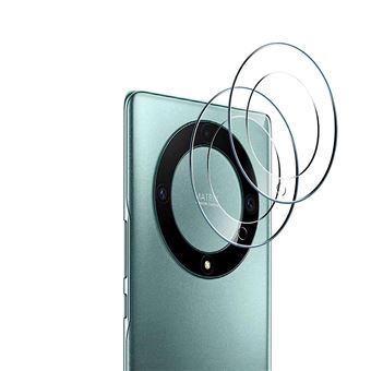 Vitre Arrière Avec Lentille Pour Honor Magic6 Lite - Noir Minuit, Neuve