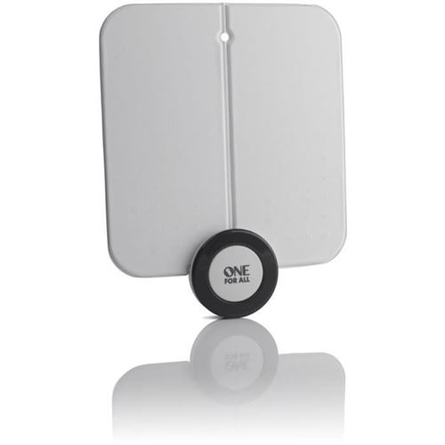 Antenne TV intérieure SV9215 Design Line amplifiée, ultra plate, placement possible derrière la TV
