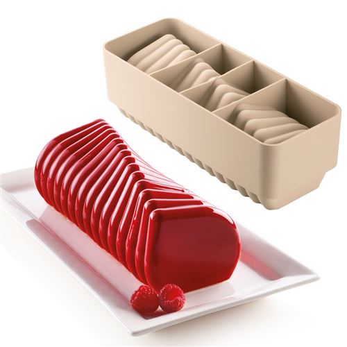 Non Communiqué Beige Moule Curallo 24,5 Cm - Silikomart - Silicone