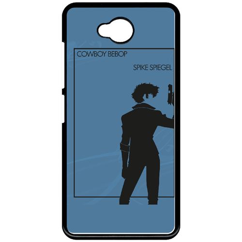 Coque My-Kase pour Lumia 650 - cowboy bebop spike spiegel 02 - Plastique Noir