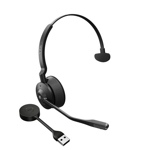 Non Communiqué Jabra Engage 55 Mono - Micro-Casque - Sur-Oreille - Dect - Sans Fil - Certifié Pour Microsoft Teams
