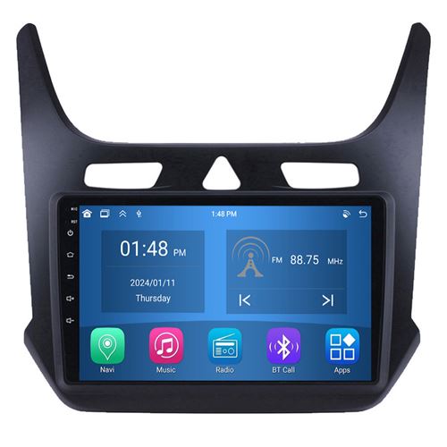 Autoradio RoverOne® Bluetooth CarPlay Android Auto Navigation 4Go RAM 64Go ROM pour Chevrolet Cobalt 2 2011-2018