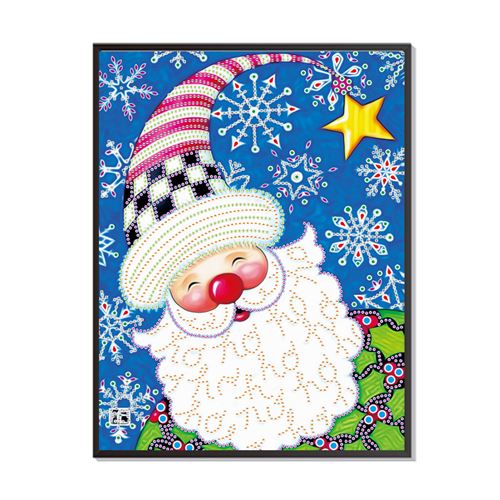 Peinture au diamant DIY 5D ZY642 - le père Noël (30x40CM)