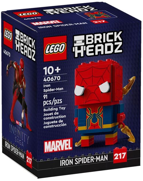 LEGO® BrickHeadz™ 40670 Marvel Iron Spider-Man