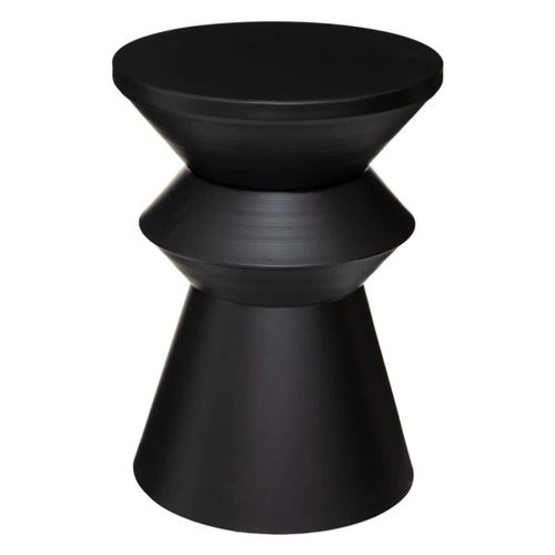 Atmosphera Noir Table D'appoint Métal - Image 2