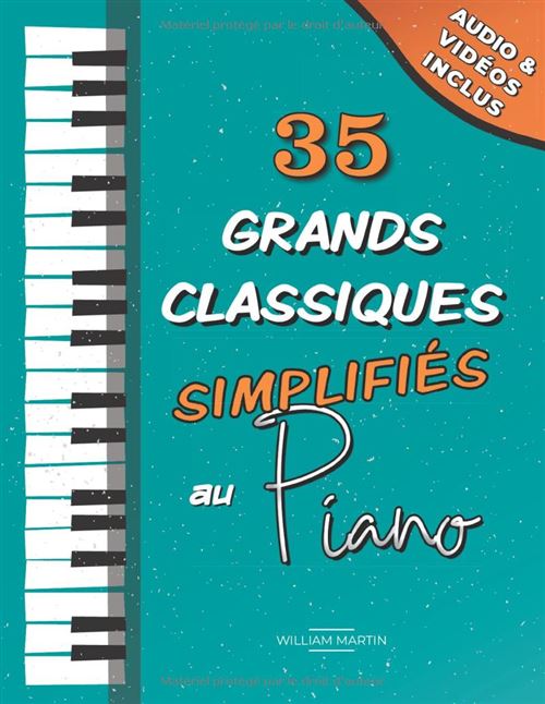 Partitions Piano Narratik - Classiques Simplifiés Débutants 70 Morceaux