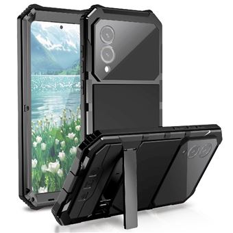 Coque de téléphone en silicone élégante pour les jolies filles - Housse de protection durable (Black-109