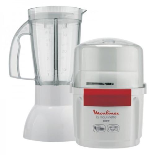 Batteur hachoir moulinex la moulinette ar6801 1,25 l 800w blanc