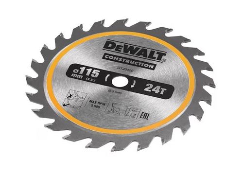 DeWALT Lame de scie circulaire 115/9,5mm - DT20420-QZ