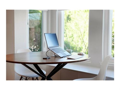 Kensington SureTrack - Muis - optisch - 4 knoppen - draadloos - 2.4 GHz, Bluetooth 3.0, Bluetooth 5.0 LE - USB draadloze ontvanger - wit