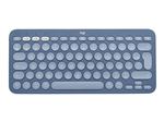 Logitech K380 Multi-Device Bluetooth Keyboard for Mac - Clavier - sans fil - Bluetooth 3.0 - AZERTY - Français - myrtille