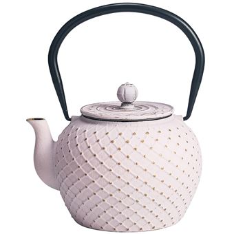 Théière Japonaise En Fonte Bleue – 0,8 L – Marque Signes Grimalt, Neuve