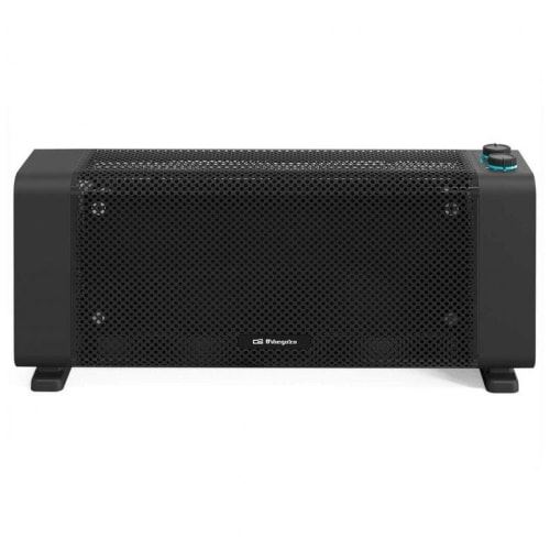 Radiateur Electrique RMB 1500 556840187 1500W 230V Pose Libre Acier Inoxydable Noir