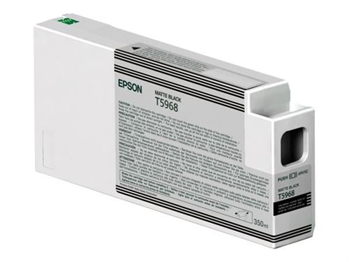 Epson T5968 - 350 ml - noir mat - original - cartouche d'encre - pour Stylus Pro 7700, Pro 7900, Pro 9890, Pro 9900