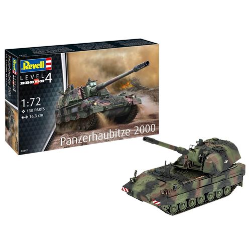 PANZERHAUBITZE 2000 - REVELL PLASTIC KIT 1/72 - Image 4