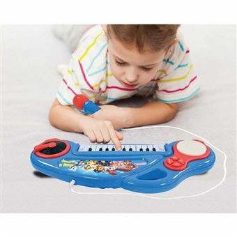 Piano électronique pour enfants La Pat' Patrouille avec effets lumineux