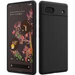 Pack Accessoires Google Pixel 7A Little Boutik : Coque Silicone Noire + 2 Verres Trempés