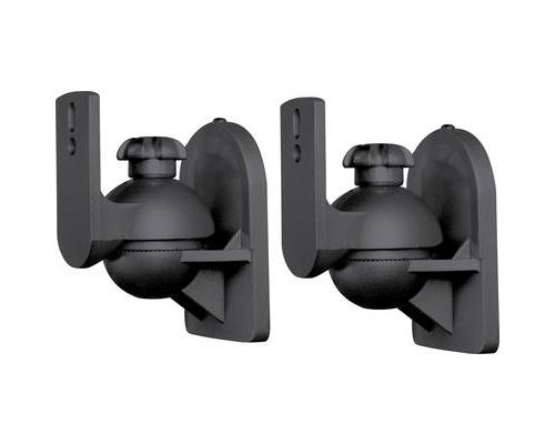 Support mural denceinte SpeaKa Professional SP-5369944 inclinable + pivotant noir 1 paire(s)