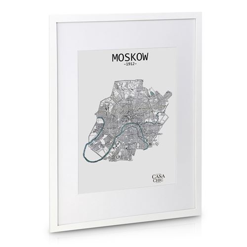 Cadre Photo - Blumfeldt Casa Chic Kenton - Rectangulaire A1 - Plexiglas - Blanc