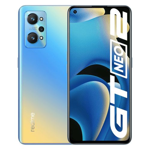 Smartphone Realme Gt Neo 2 5G 6.6 Fhd+ Qualcomm Snapdragon 870 8Go 128Go Android 11 Bleu