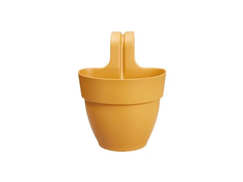 Non Communiqué Jaune Balconnière En Plastique Elho Vibia Campana Easy Hanger Small Miel - Ø 24 Cm