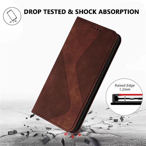 Housse Portefeuille Magnétique Pour Google Pixel 9A | Avec 3 Fentes Cartes Et Support Intégré | Protection Antichoc - 6