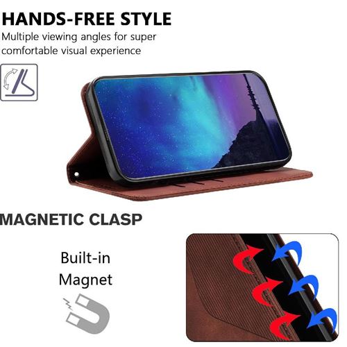 Housse Portefeuille Magnétique Pour Google Pixel 9A | Avec 3 Fentes Cartes Et Support Intégré | Protection Antichoc - 2