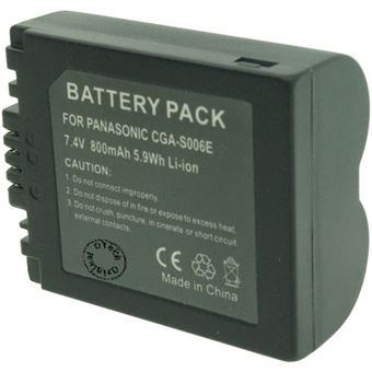 Batterie pour PANASONIC CGR-S006E - Otech - 1