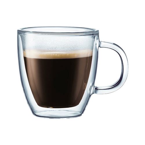 Tasse à café en verre transparent Le Picardie® (Lot de 6)[MM