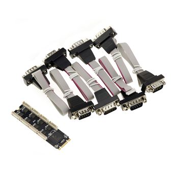 SUNIX IPC M2202S ct. SUNIX M.2. 2 prt série R422 RS485 COM DB9 M2 B+M