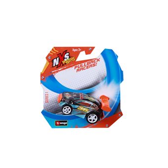 Véhicule de course Bburago Rétro Friction Nitro Circus Modèle aléatoire