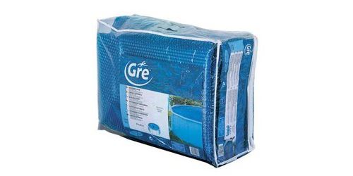 GRE Abdeckplane, Ø 455 cm, Kunststoff - blau