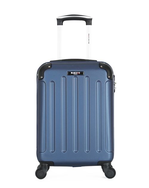 BLUESTAR- Valise Cabine ABS MADRID-E 4 Roues 50 cm