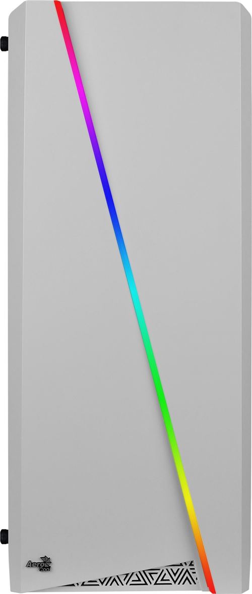 aerocool boitier aerocool cylon rgb blanc noir
