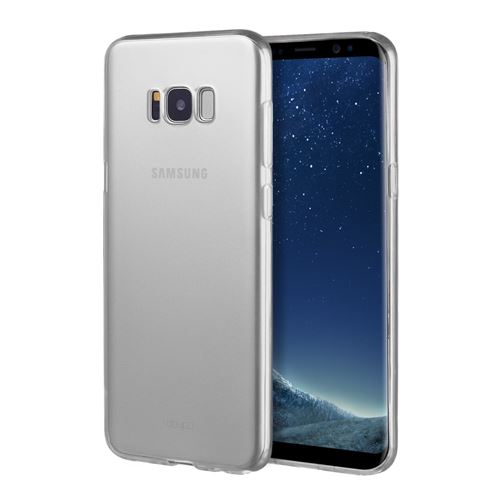 doupi UltraSlim AllClear TPU Coque pour Samsung Galaxy S8 léger Housse en silicone coque de protection, transparent