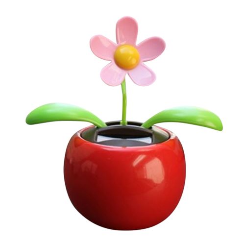 marque generique - solaire alimenté rabat rabattable danse fleur jouet pour  voiture décor à la maison fleur rose - Objets déco - Rue du Commerce