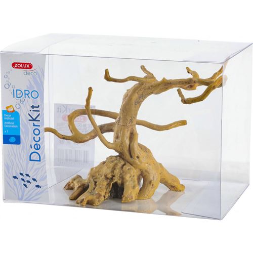 Décor. kit Idro racine n° 3. dimension 28.5 x 18 x Hauteur 19.5 cm. pour aquarium. - zolux - ZO-352168